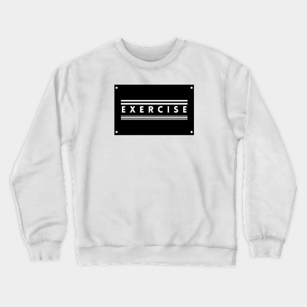 Exercising Spirit Crewneck Sweatshirt by TEXTTURED